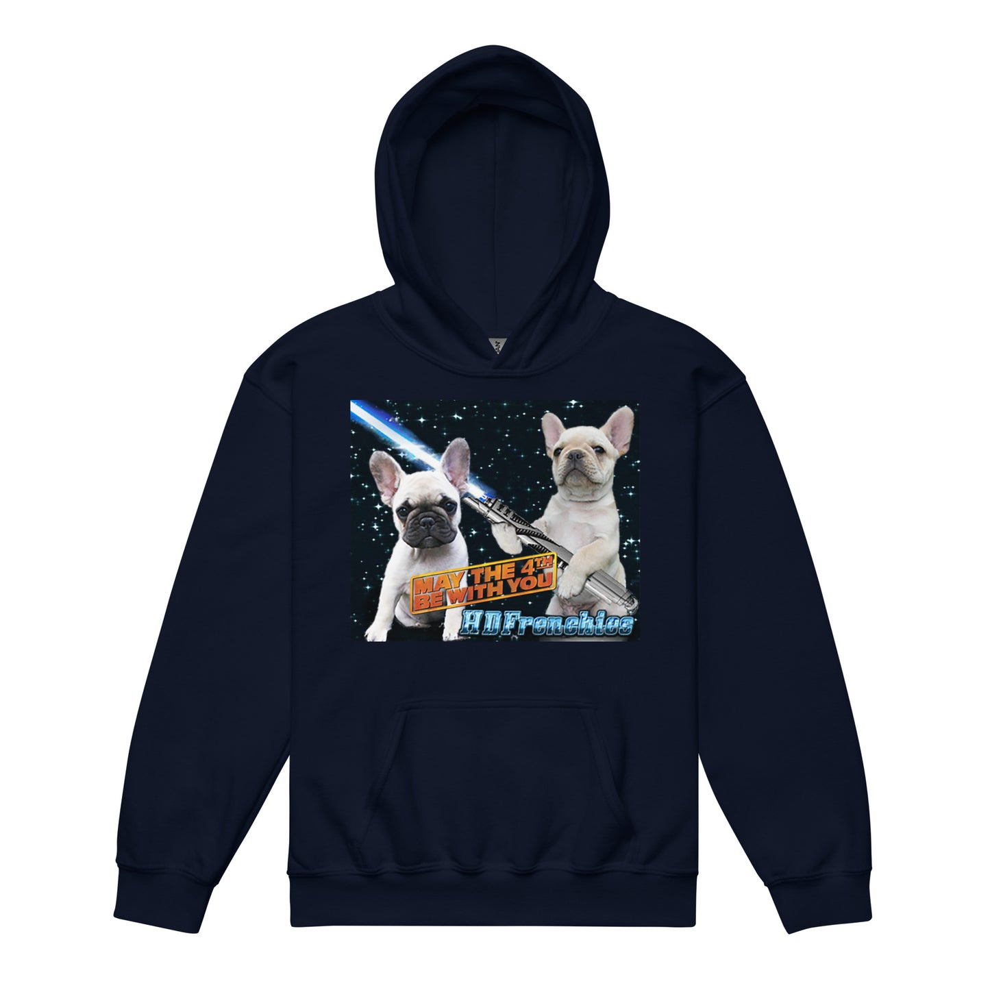HDFrenchie Youth heavy blend hoodie